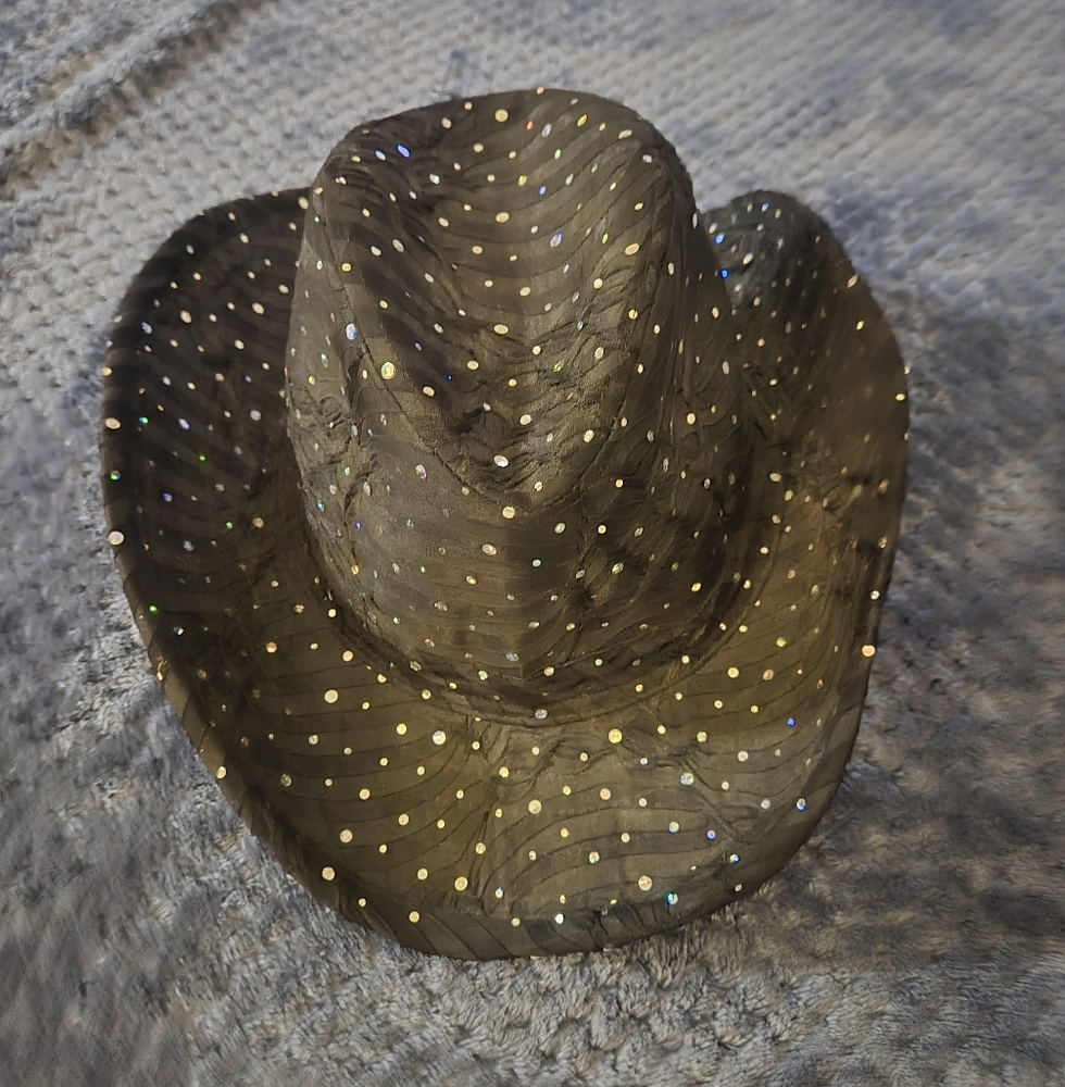 Something Special Sequin-Embellished Cowboy Hat